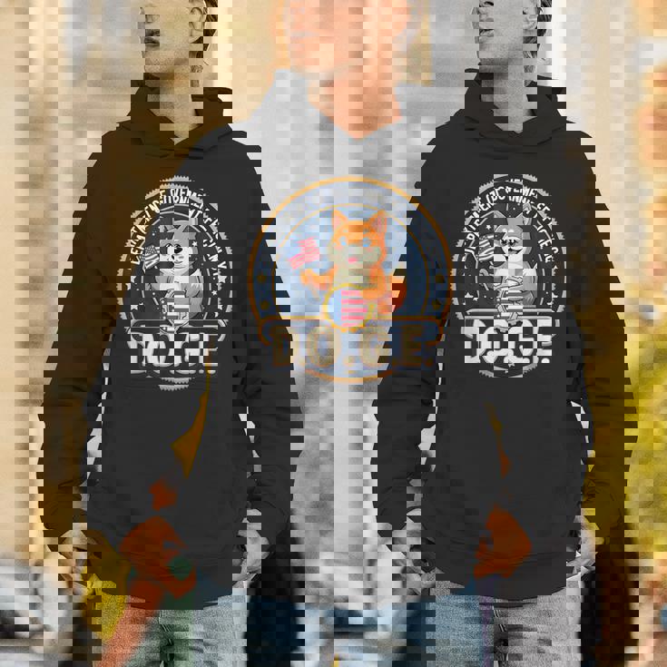 Dogecoin Doge Department Of Government Efficiency Hoodie