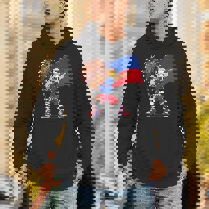 Filipino Dabbing Boy Philippines Flag Pinoy Boy Dab Hoodie