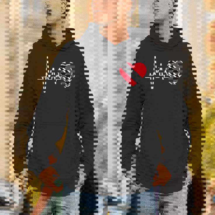 Flag Trinidad And Tobago Heartbeat Unisex Hoodie Flag Trinidad And Tobago Heartbeat Unisex Hoodie