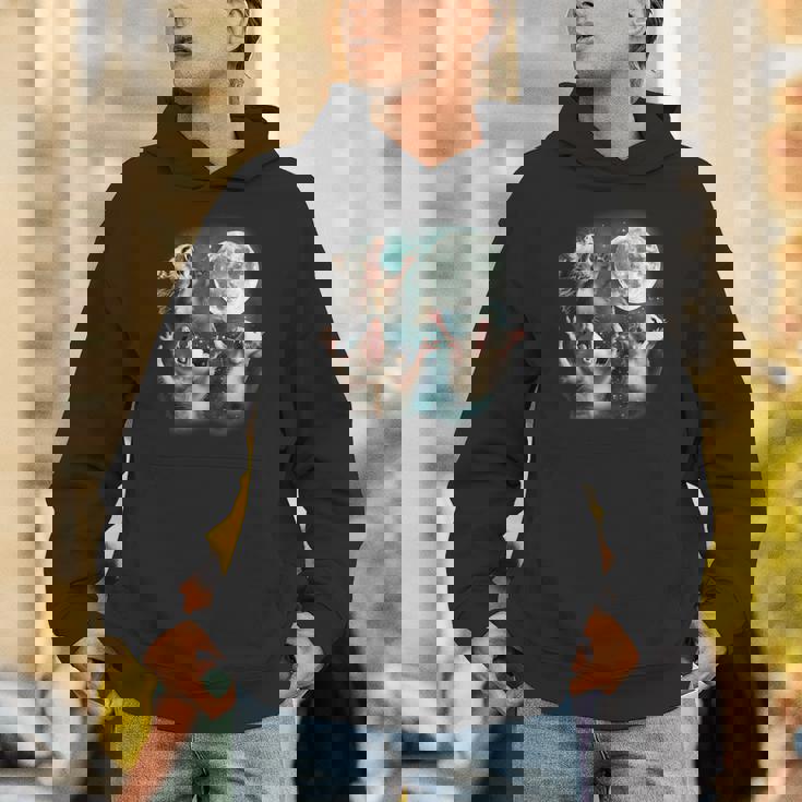 Opossum Moon Meme Hoodie | Unisex Cursed Gift | Wild & Fun