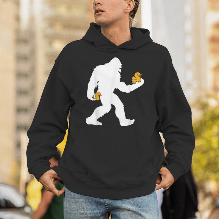 Sassy The Sasquatch Unisex Grey Hooded Men Ladies Unisex Grey Hoodie