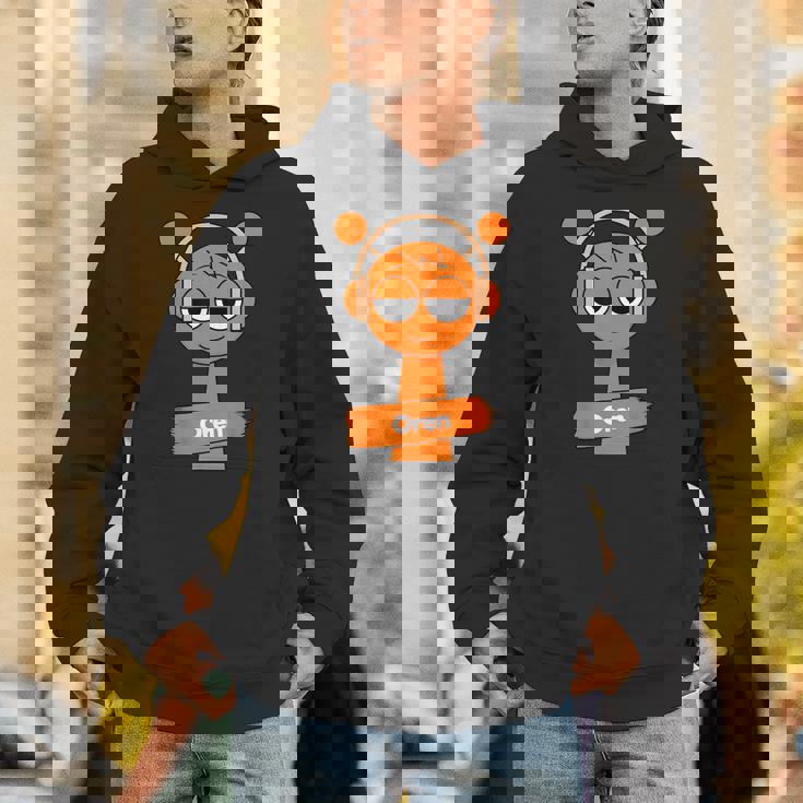 Sprunki Oren Orange Hoodie