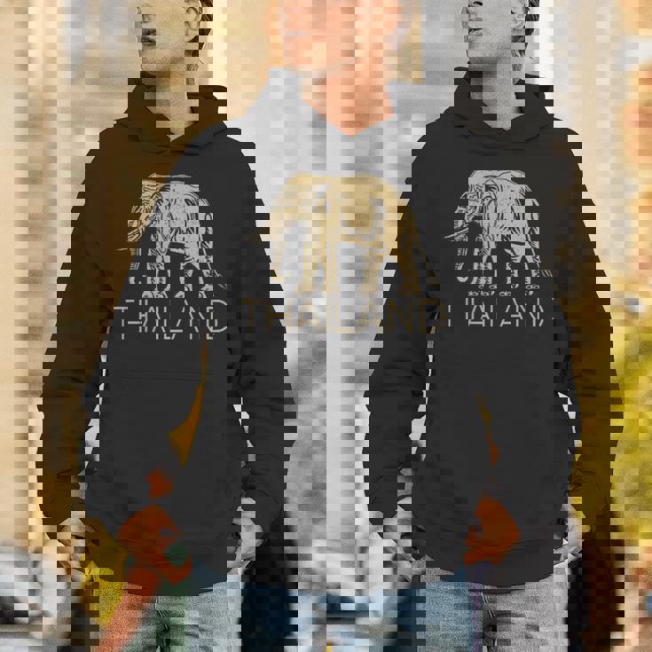 THAILAND ELEPHANT SYMBOL SIAM FLAG THAI EMBLEM Unisex Hoodie