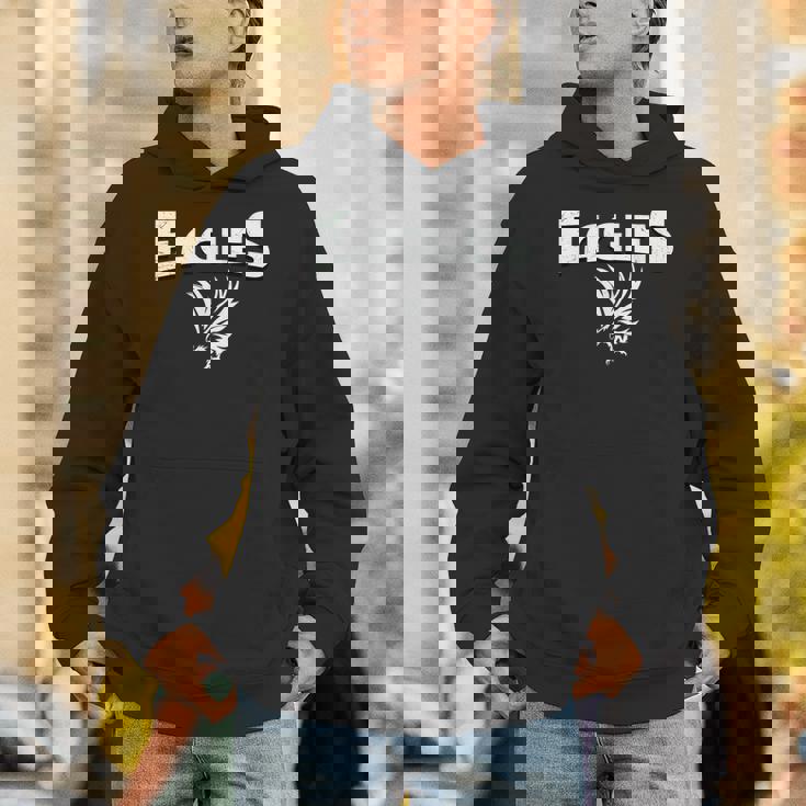 Vintage Eagles Inspirational Flying Eagles Graphic Hoodie