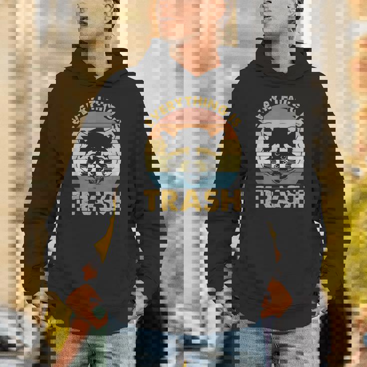 Vintage Raccoon Lovers Hoodie - Unisex Cozy Style