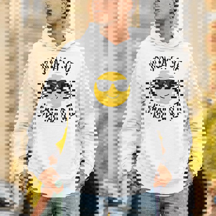 Retro 100 Days Of Skibidi Rizz Smile Face 100 Days Of School Hoodie