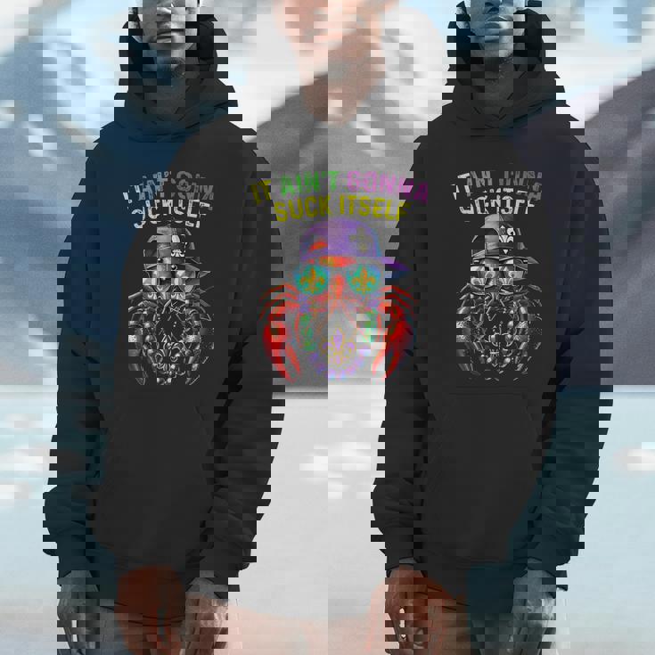 It Ain’T Gonna Suck Itself Mardi Gras Crawfish Hoodie