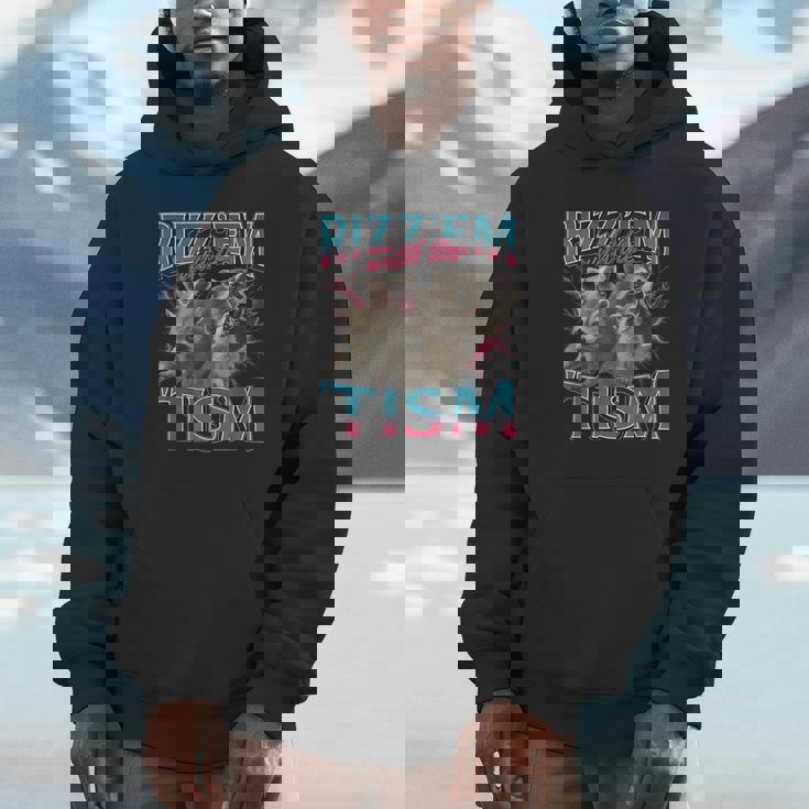 Autism Awareness Raccoon Hoodie | Unisex Comfort for All