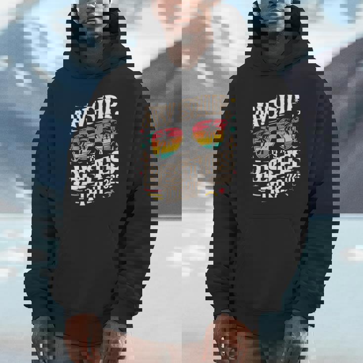 Aw Ship It’S A Besties Trip 2025 Friends Vacay Cruise 2025 Hoodie