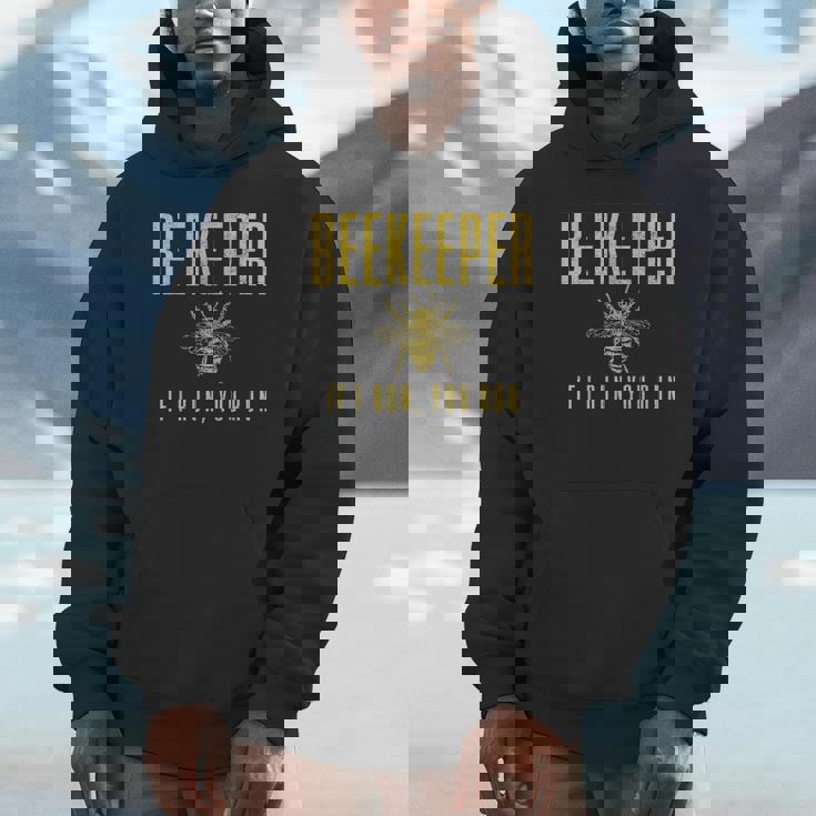 Beekeeper If I Run You Run Beekeeping Beekeeper Unisex Hoodie