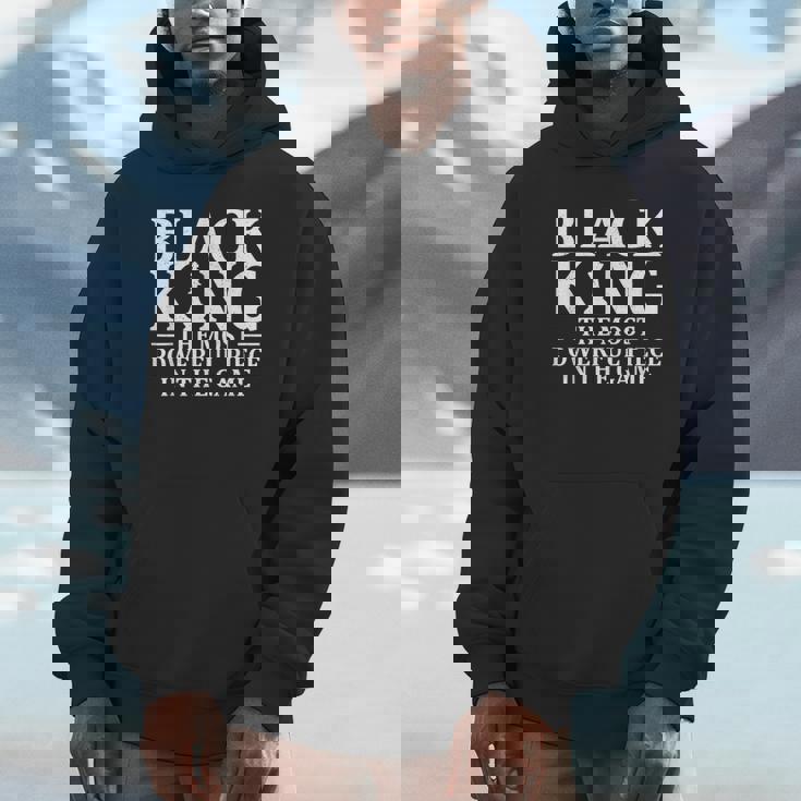 Best African King For Dad Afrocentric Chess Lover Hoodie