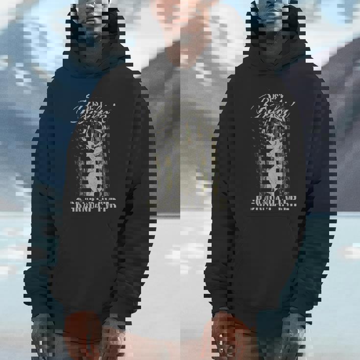 Best Buckin' Grandpa Ever Hunter Camouflage Camo Fathers Day Hoodie