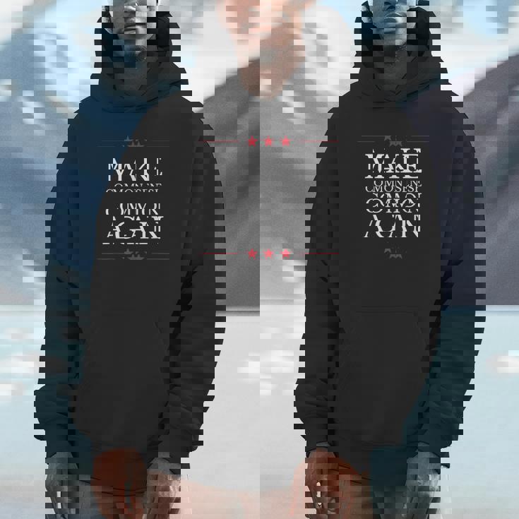 Make Common Sense Common Again Hoodie