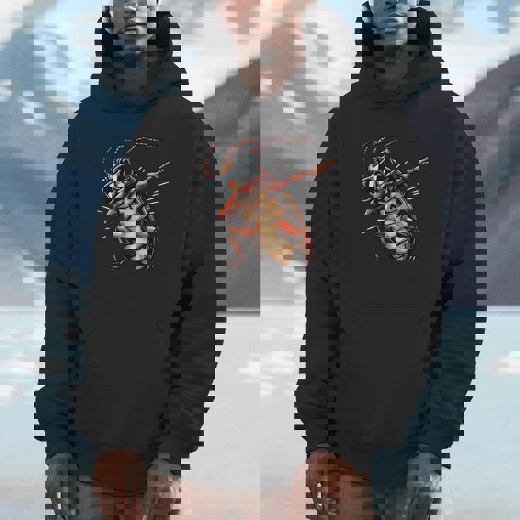 Dabbing Cockroach Wearing Sunglasses Unisex Hoodie