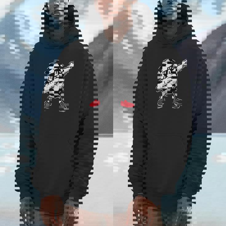 Dabbing Soccer Ball For Kids Teen Boys Dab Dance Boy Soccer Unisex Hoodie