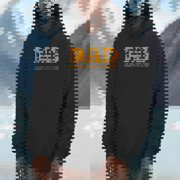 Dad Arborist Myth Legend Fathers Day Hoodie