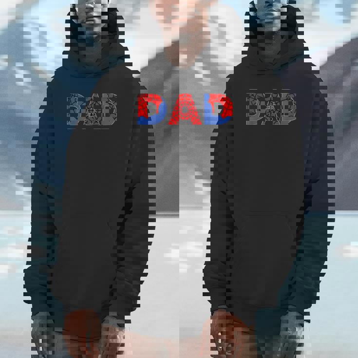 Dad Birthday Boy Spider Family Party Decorations Hoodie