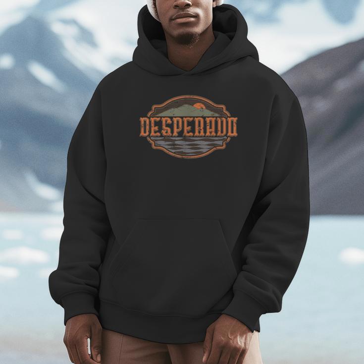 Desperado Cowboy Eagle Desperado Landscape Hoodie