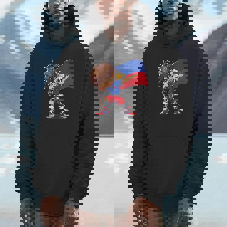 Filipino Dabbing Boy Philippines Flag Pinoy Boy Dab Hoodie