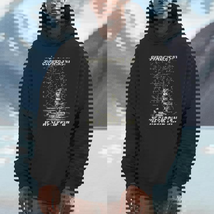 Schrödinger's Cat Escape Plan Science Hoodie