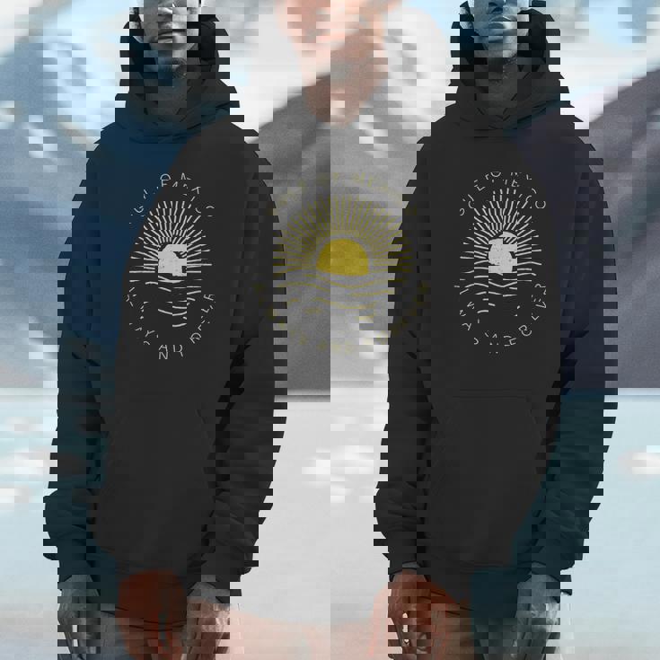 Gulf Of Mexico Always & Forever Vintage Sunset Political Hoodie