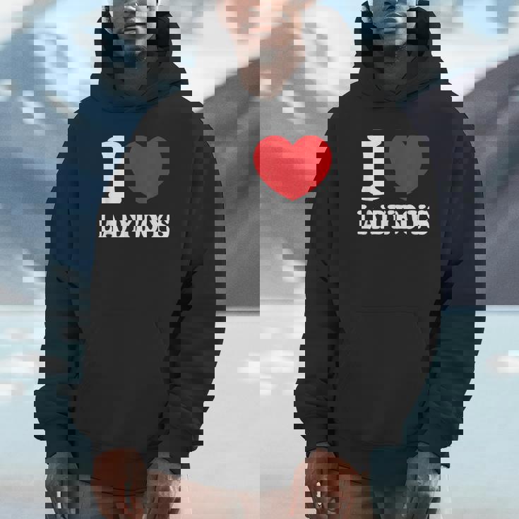 I Heart Love Ladyboys Asia Lover Thailand Ladyboy Unisex Hoodie