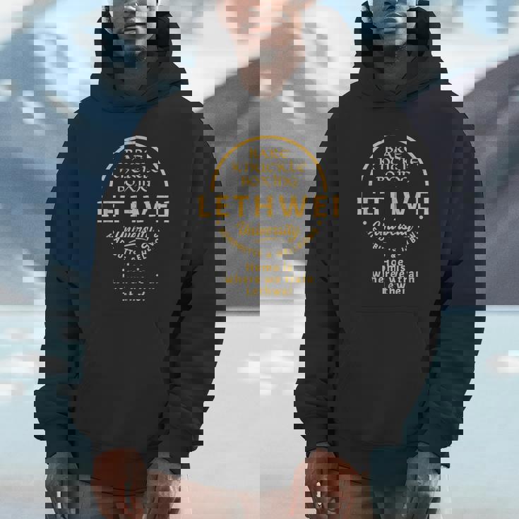Lethwei Bare Knuckle Boxing University Burmese Boxing Unisex Hoodie