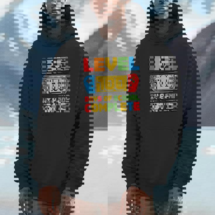 Level 100 Days Of School Complete Happy 100Th Day Of School Hoodie