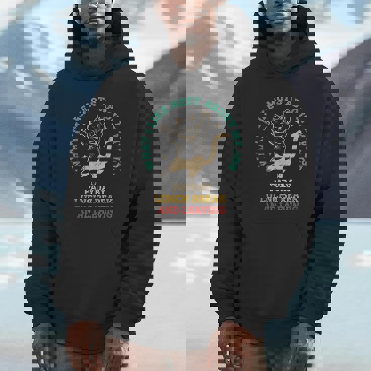 Payday Lunch Break And Leaving Unisex Hoodie