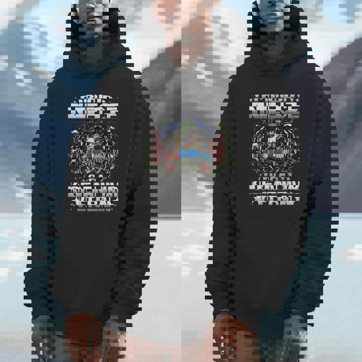 Proud Niece Of A Korean War Veteran Military Vet's Family Unisex Hoodie