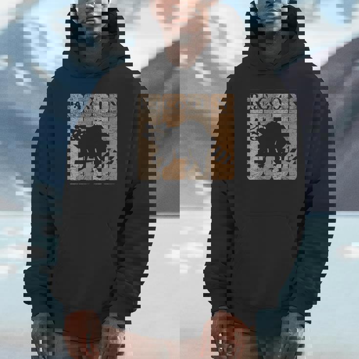 Raccoon Chemistry Elements Hoodie | Unisex Wear for Raccoon Fans