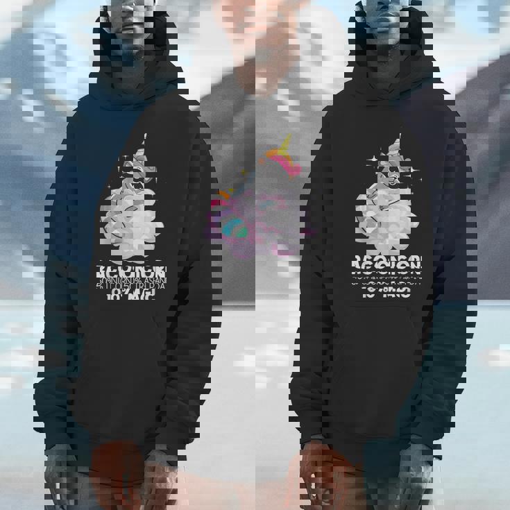 Raccoonicorn Unisex Hoodie - Fun Gift for Raccoon Lovers