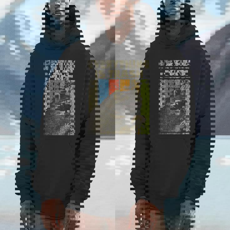 Retro Raccoon Lover Unisex Hoodie - Camping Vibes for All