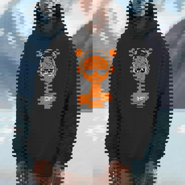 Sprunki Oren Orange Hoodie