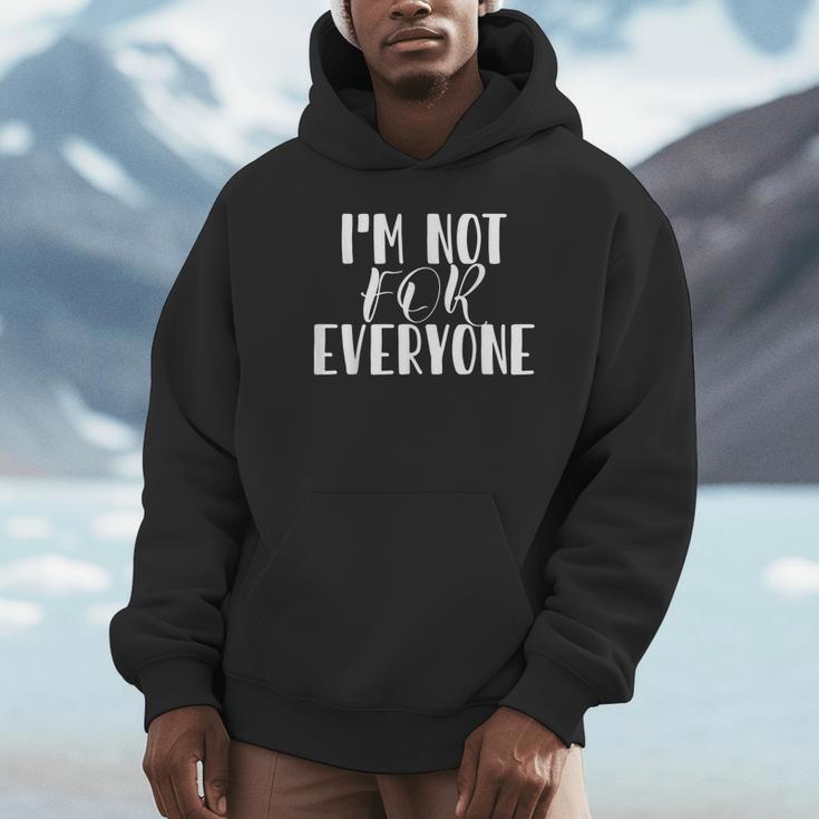 AS Tees Sarcastic I'm Not For Everyone Cup Of Tea Unisex Hoodie AS Tees Sarcastic I'm Not For Everyone Cup Of Tea Unisex Hoodie