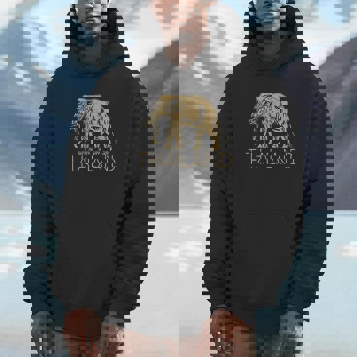 THAILAND ELEPHANT SYMBOL SIAM FLAG THAI EMBLEM Unisex Hoodie
