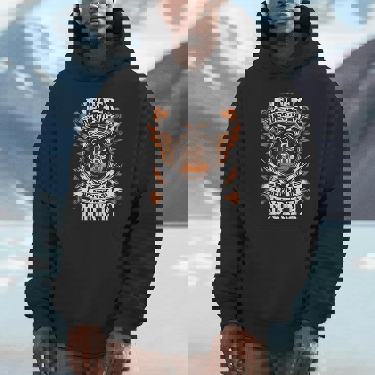 Never Underestimate The Power Of Burkey Burkey Name Hoodie