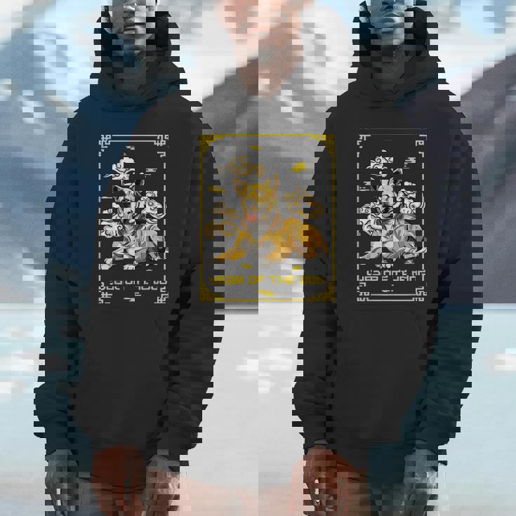 Year Of Dog Chinese Zodiac Chinese New Year Horoscope Unisex Hoodie
