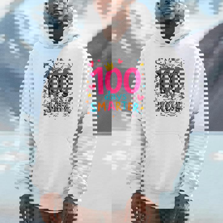 100 Days Smarter 100Th Celebration 100 Days Of School Hoodie