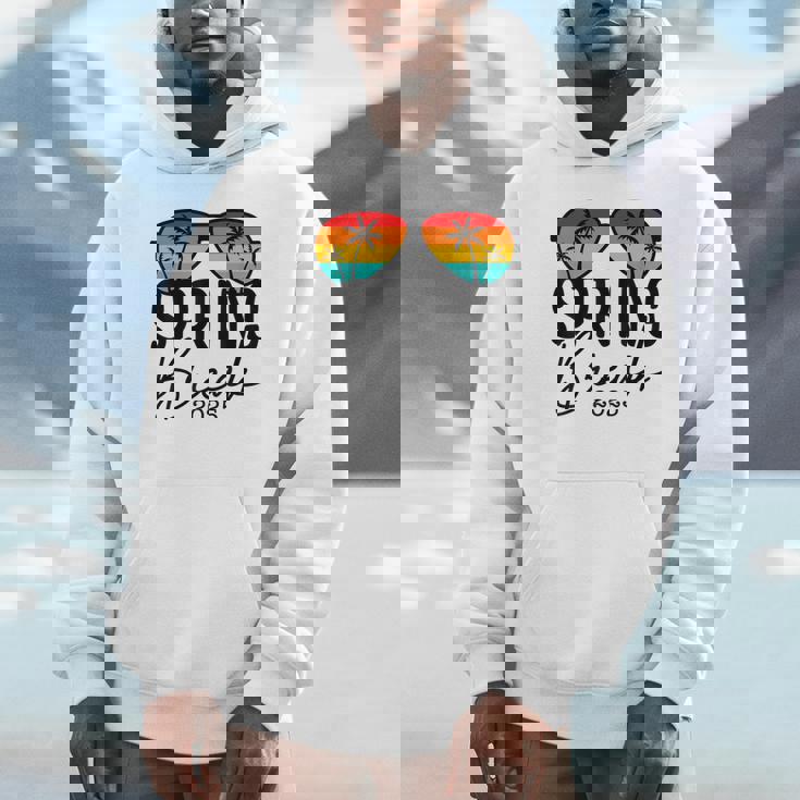 Aesthetic 2025 Spring Break Friends Family Matching Graphic Hoodie