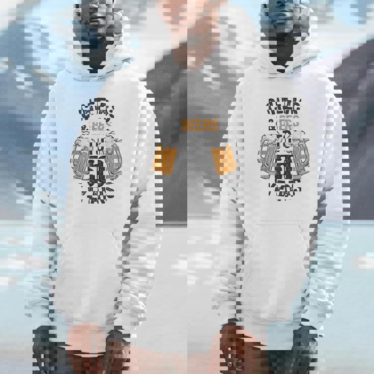 Cheers And Beers To 50 Years Hoodie