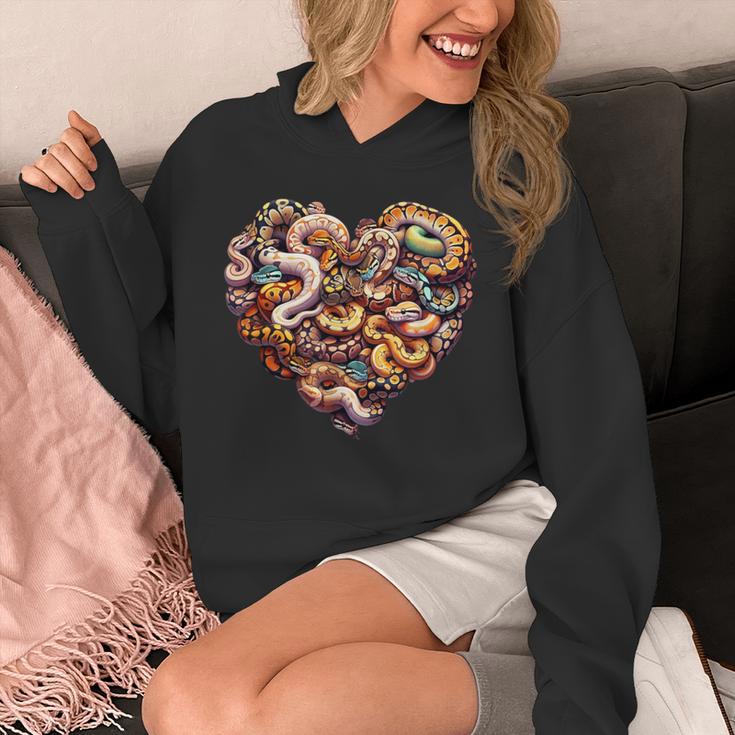 Ball Python Snake Reptile Herpetology Ball Python Hoodie - Monsterry