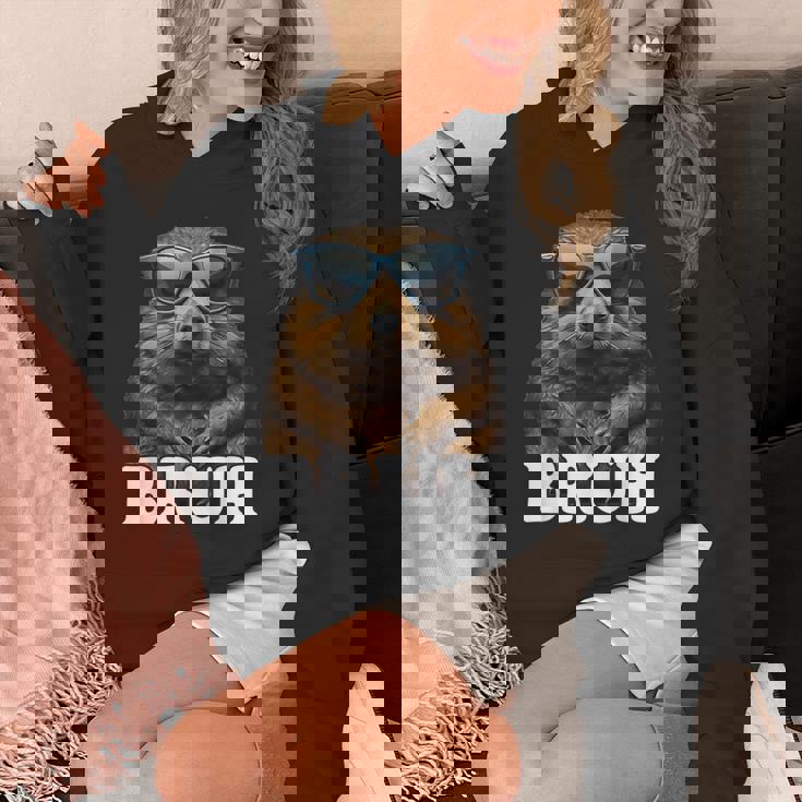 Bruh The Groundhog Woodchuck Photo Ground-Hog Day Bruh Hoodie Bruh The Groundhog Woodchuck Photo Ground-Hog Day Bruh Hoodie