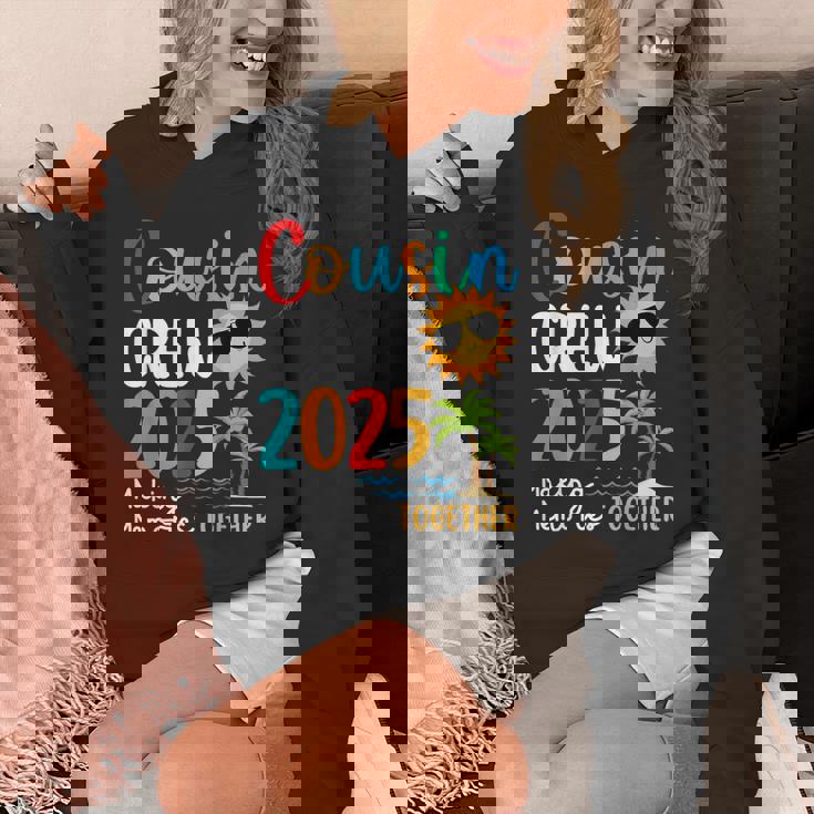 Cousin Crew 2025 Summer Vacation Beach Family Trips Matching Hoodie