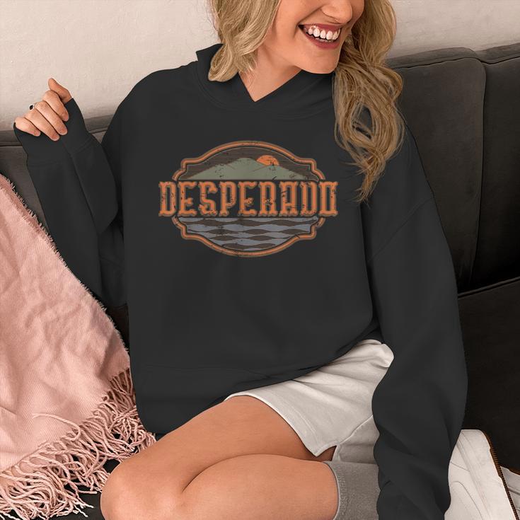 Desperado Cowboy Eagle Desperado Landscape Hoodie