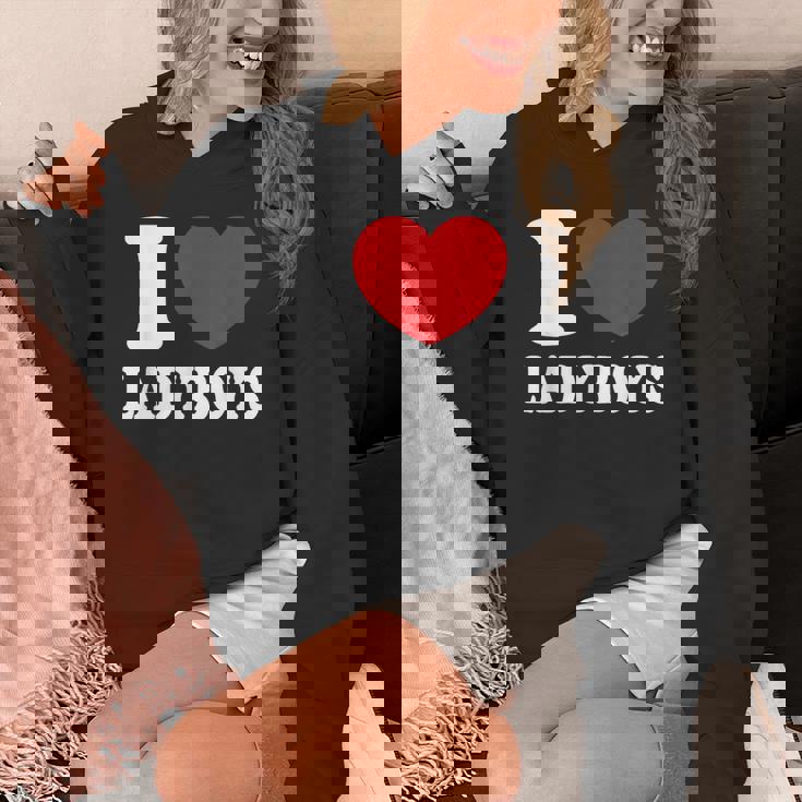 I Heart Love Ladyboys Asia Lover Thailand Ladyboy Unisex Hoodie