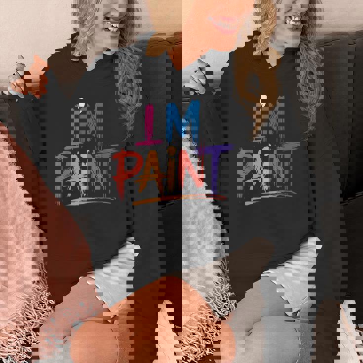 I Love To Finger Paint Couples Hoodie