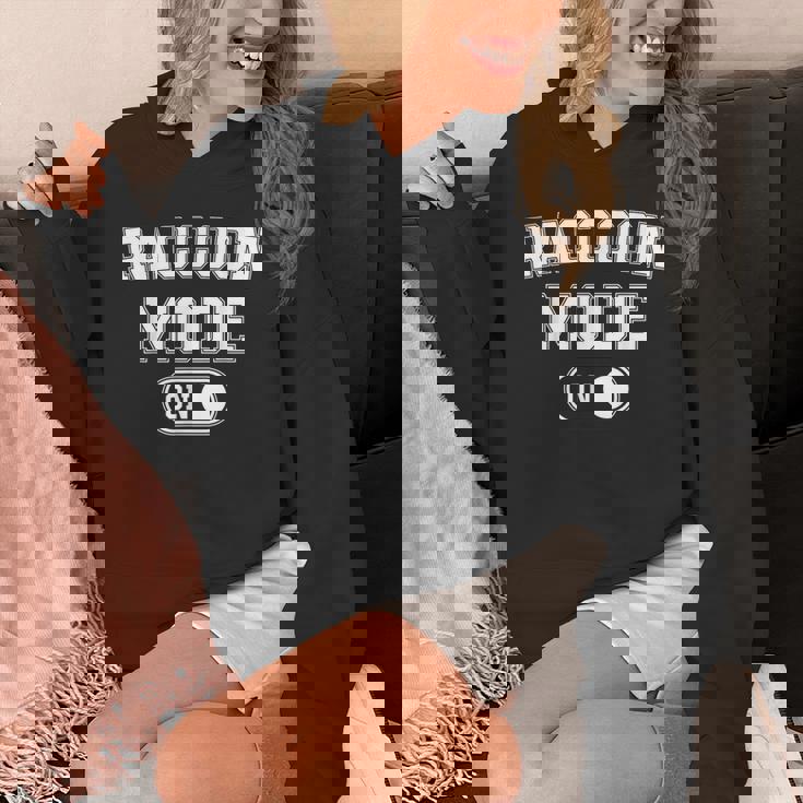 Raccoon Mode On Hoodie - Trash Panda Fun for Animal Lovers