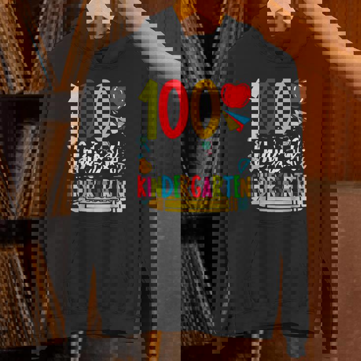 100 Days Of Kindergarten School 100Th Days Of School Hoodie
