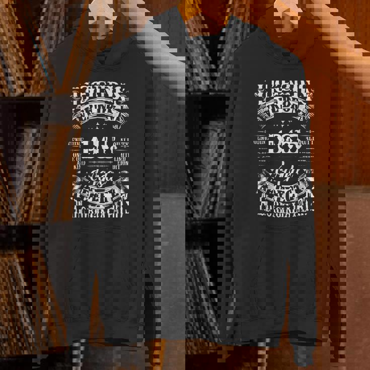 60Th Birthday Vintage Legends Born In 1965 60 Years Old Hoodie